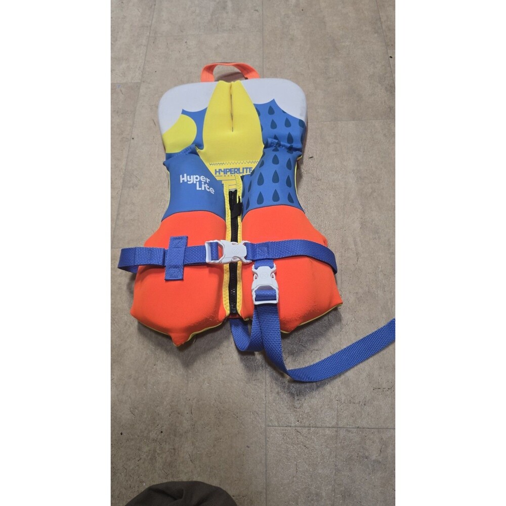 Hyper Lite Children's Life Jacket Vest For Child Infant Less Than 30 Lbs See All